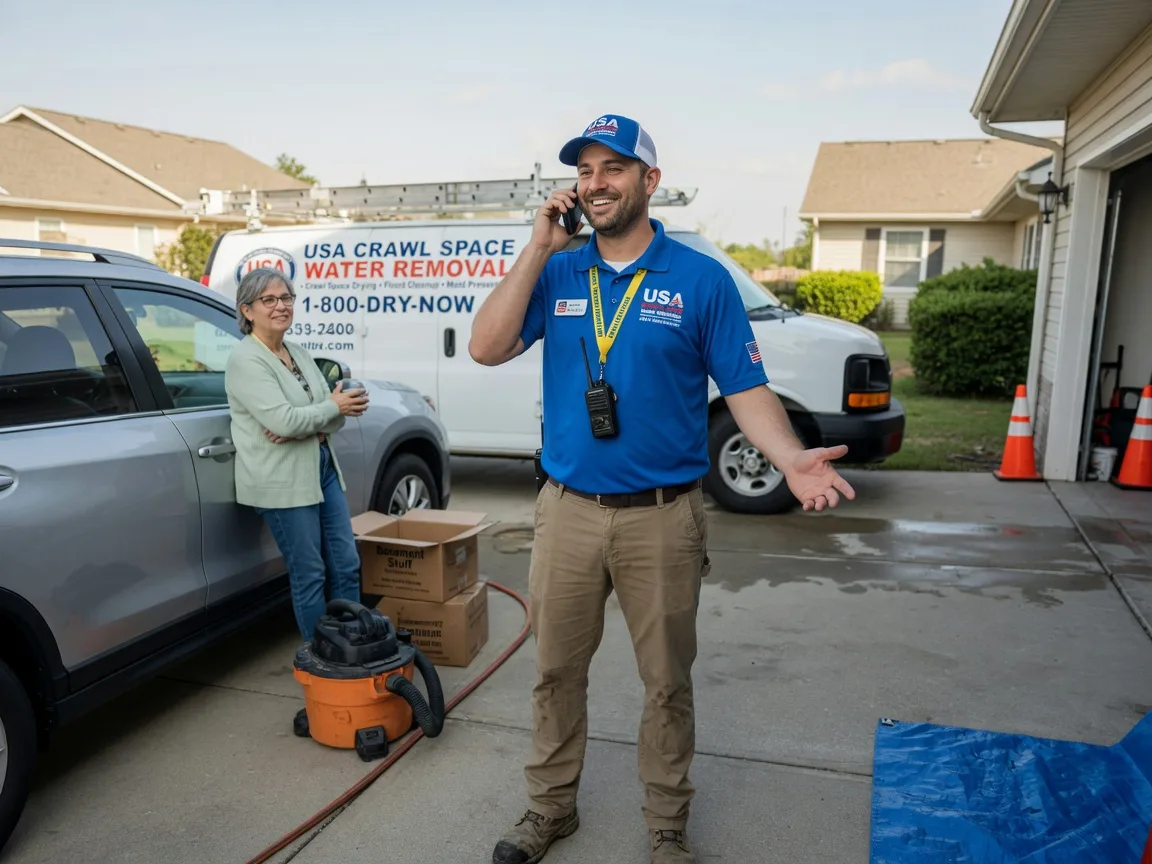 Crawl Space Water Removal Upperco, MD FAQs